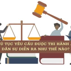 [Tư vấn] Thủ tục yêu cầu được thi hành án dân sự diễn ra như thế nào?