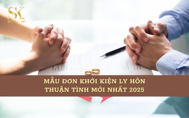 Khởi kiện ly hôn thuận tình