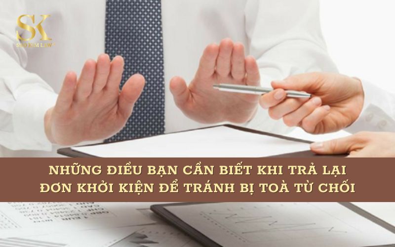 Trả lại đơn khởi kiện