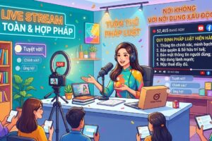 Livestream bán hàng phải xác thực danh tính: trách nhiệm của người bán và nền tảng
