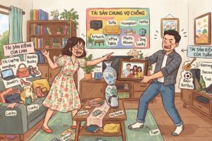 Tài sản riêng đã nhập vào tài sản chung: chứng minh thế nào khi ly hôn