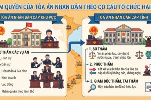 Thẩm quyền của Tòa án nhân dân khu vực và Tòa án nhân dân cấp tỉnh trong vụ án dân sự